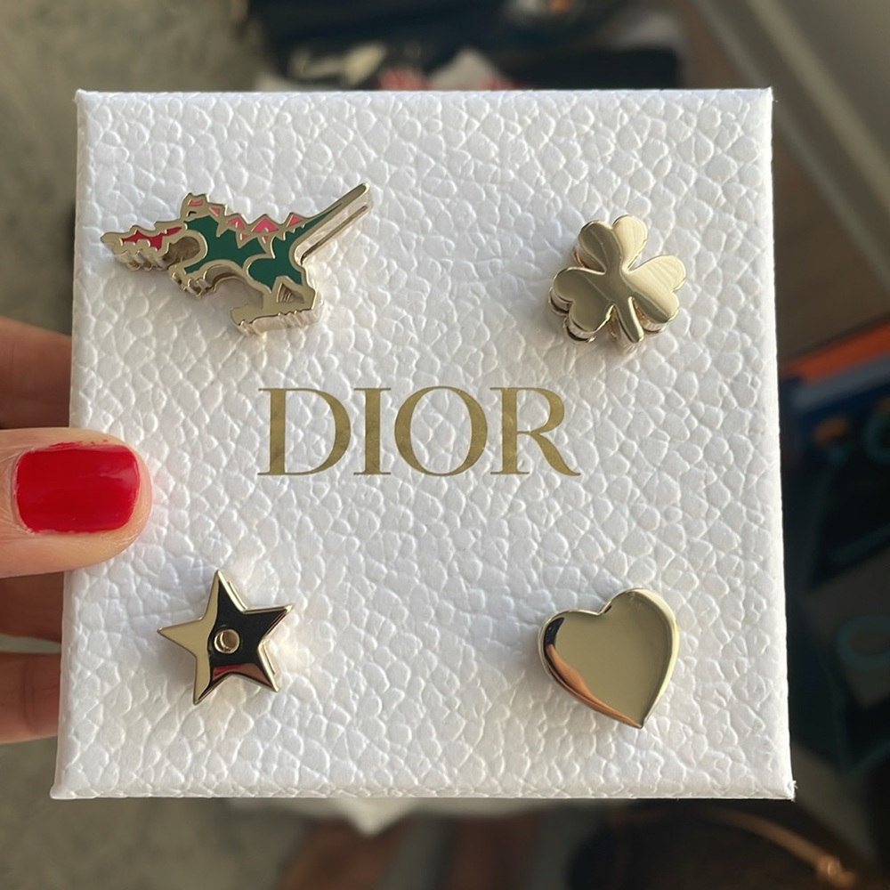 New With My ABCDior Badges ❤️☘️⭐️🦖